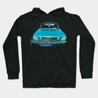 1965 Ford Mustang Hardtop Coupe Hoodie